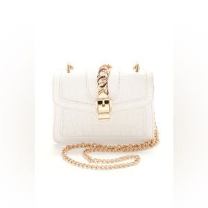 NWT Fashion Nova Don't Bother Me Mini Crossbody - White